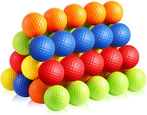 Yunsailing 50 Pack Foam Golf Practice Balls Realistic Feel Flight Training Golf by Yunsailing