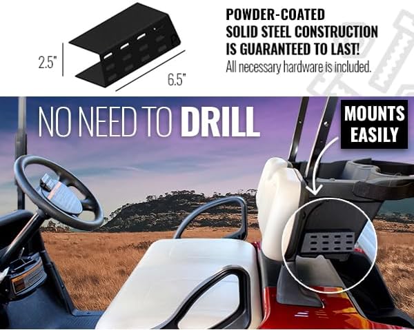 Club Clean Mounting Bracket for EZGO RXV - Image 3