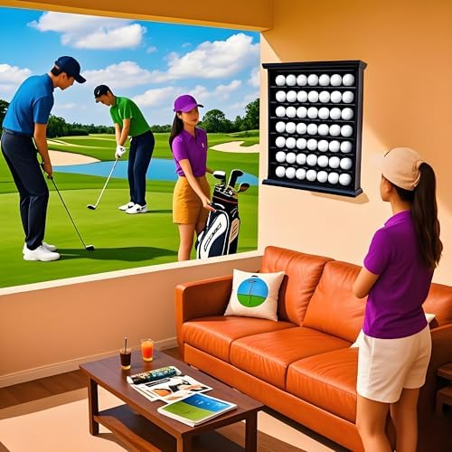 Stylish Golf Ball Golf Ball Display Case - Image 6