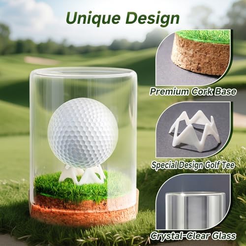 Rocalt Golf Ball Display Case, Glass Holder - Image 2