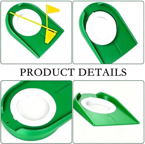 Golf Putting Green Indoor Set, 2 Pack Cup - Image 4