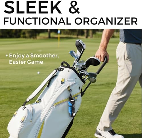 21 Pcs Golf Essentials Kit, Golf Club Cleaning Kit - Image 6