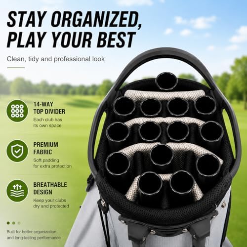 HOW TRUE Golf Bag Tubes 14 Pack - Image 3