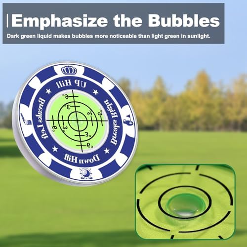 2 Pack Golf Green Reader, Ball Marker - Image 2