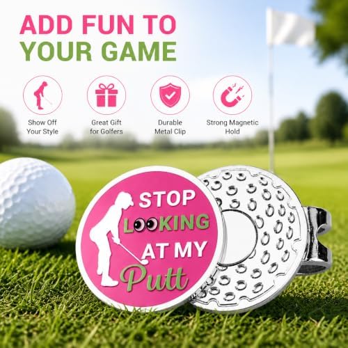 Magnetic Golf Ball Marker Hat Clip - Image 3
