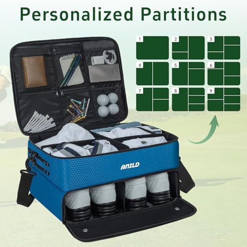 ANILD Golf Trunk Organizer, 2 Layer Golf Storage Case - Image 6