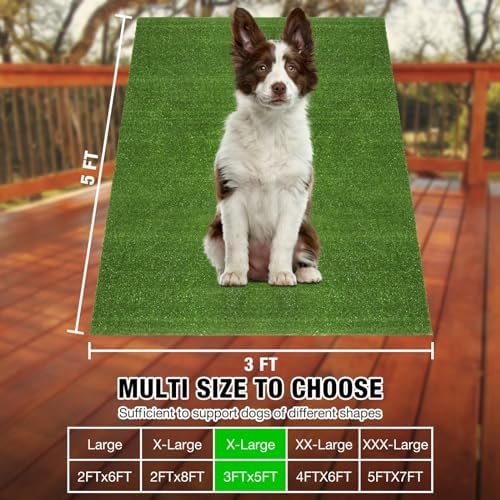 GLOBREEN Fake Grass Pee Pads for Dogs Potty - Image 6