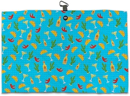 Magnetic Microfiber Waffle Golf Towel Large 16"x24" Clean by ScaleWearDesign