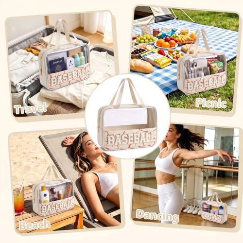 Baseball Makeup Bag, Baseball Gifts - Image 6