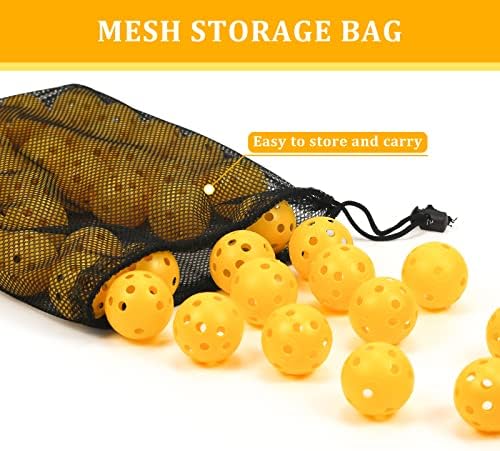 Plastic Golf Balls Practice Limited Flight Golf Training Ball Hollow Swing - Image 4
