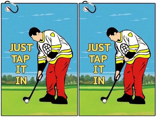 Funny Printed Golf Towel, Funny Golf Towel by Aikiprety