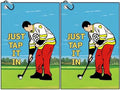 Funny Printed Golf Towel, Funny Golf Towel by Aikiprety
