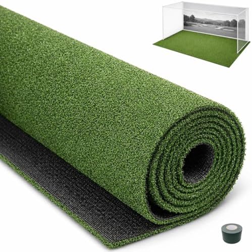 DCQ Golf Simulator Turf Flooring, Golf Mat by DCQGOLF