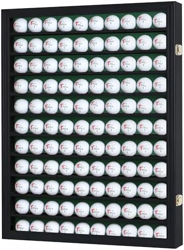 DisplayGifts 110 Golf Ball Display Case by Display+Accessories