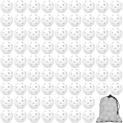 Coopay 20/40/80 Pack Mini Plastic Practice Baseballs, 1.65inch Small Soft by Coopay