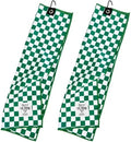 Against The Grain 2 Pack Microfiber Waffel Pattern Golf Towels by AgainstTheGrain