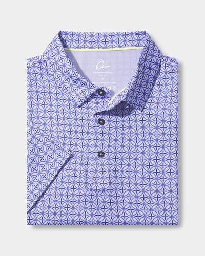 Obla Men's Golf Shirt Short Sleeve Dry Fit Collared Polo Shirts - Image 5