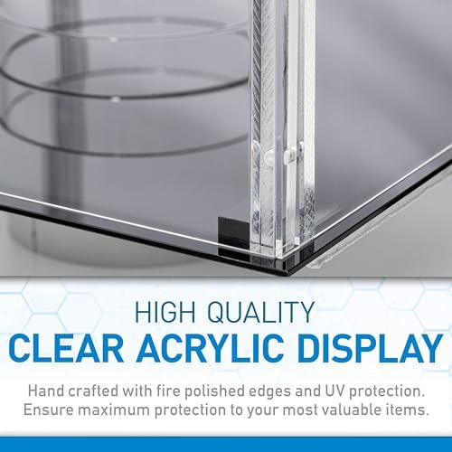 Franklin Sports Display Case – Memorabilia – UV Protected – Sport Collectibles - Image 5