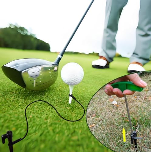 4Sets Golf Tee Anchor, Holds in Place - Image 5