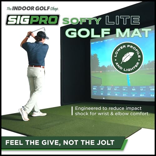 The Indoor Golf Shop SIGPRO Softy LITE Golf Mat - Image 2