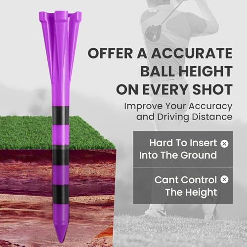 VEASAERS Golf Tees Plastic - Image 3