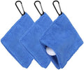 3Pcs Golf Ball Towel 5.5"x5.5" by YELARXI