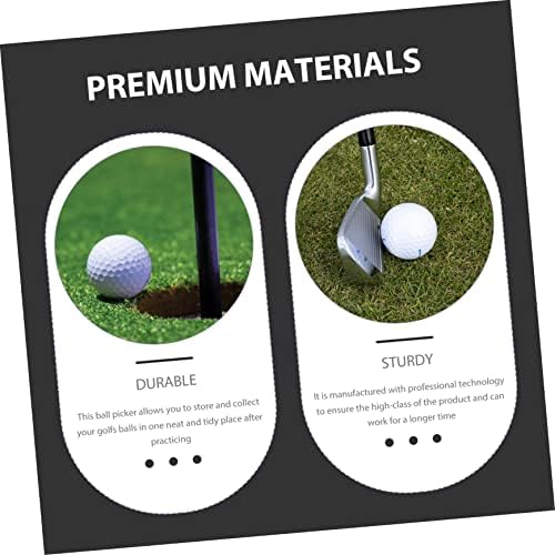 UPKOCH Blue Golf Ball Retriever Tube Detachable Lightweight Nylon Plastic - Image 4