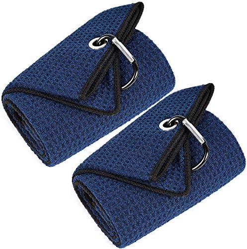 Mile High Life Tri-fold Golf Towel | 16" X 24" | Premium Microfiber Fabric | by MileHighLife