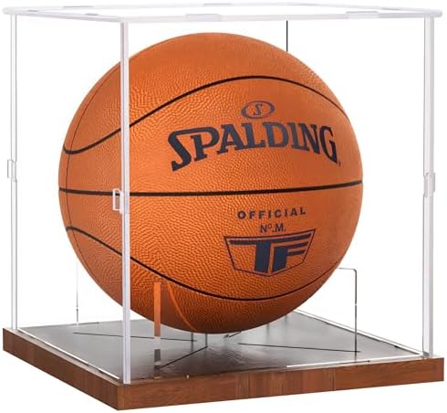 Fitense Full Size Acrylic Basketball Display Case by Fitense