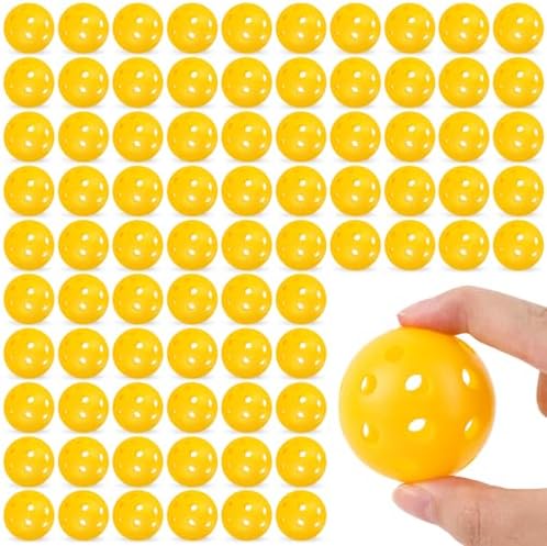 100 Pack Practice Golf Balls Limited Fligh 42mm Golf Balls Practice Training by Adecortalk
