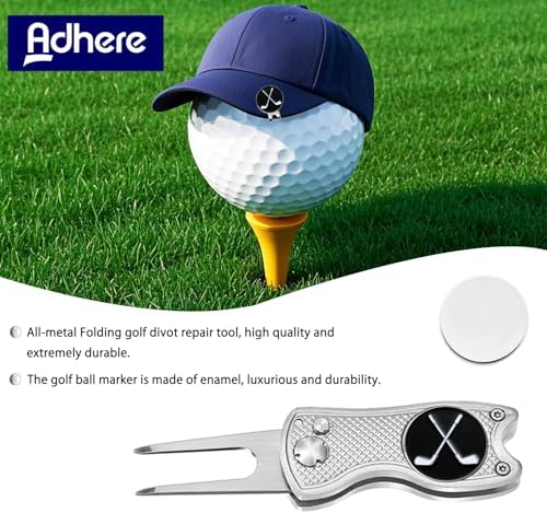 Adhere Golf Ball Markers & Divot Tools Personlized Enamel Ball Markers - Image 6