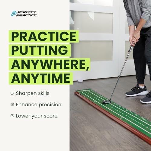 Perfect Practice Compact & Portable 8' Putting Mat - Image 2