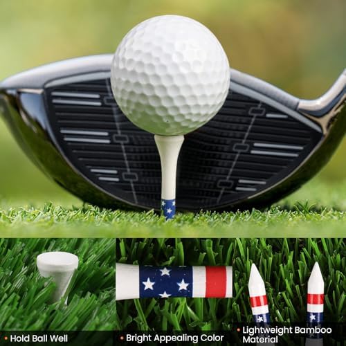 FINGER TEN Golf Tees Wood Bulk - Image 4