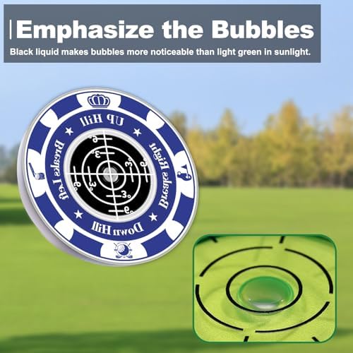2 Pack Golf Green Reader, Ball Marker - Image 2