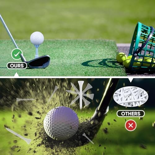 Adjustable Golf Tees Rubber Golf Simulator Tees - Image 5