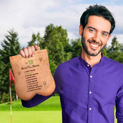 Personalized Golf Ball Bag, Custom Cartoon Character & Name on Golf Shag Bag - Image 6
