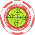 Golf Ball Marker with Bubble Level by Quany+Life