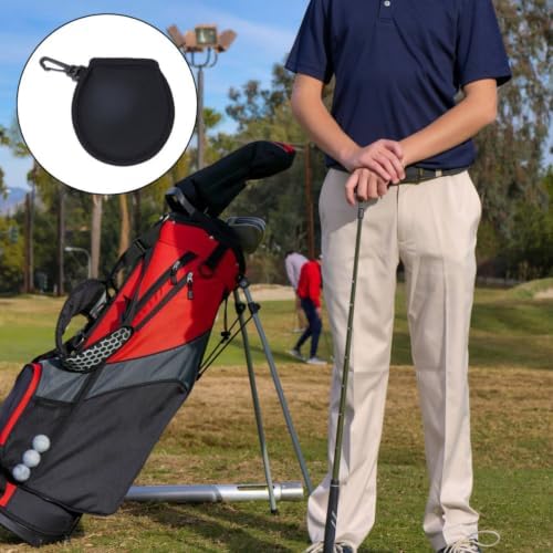 Golf Ball Cleaning Pouch with Neoprene Protective Holder - Image 6