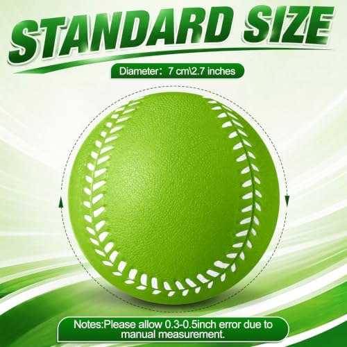 Wettarn 36 Pcs Foam Baseball Bulk Soft Baseball - Image 2