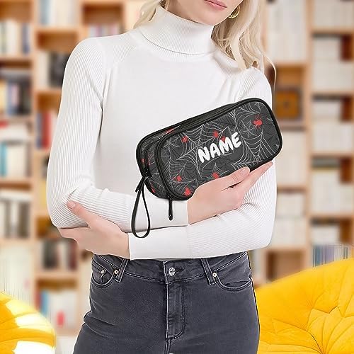 ZAZYXTJ Personalized Spider Web Pencil Case Large Capacity Pencil Pouch - Image 7
