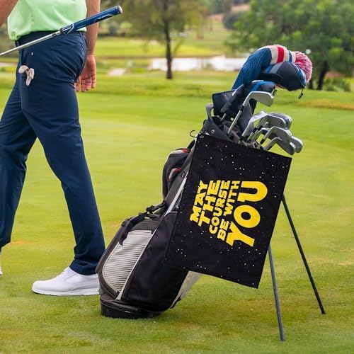 ZEETY Funny Golf Towel, Waffle Microfiber Golf Bag Towel - Image 5