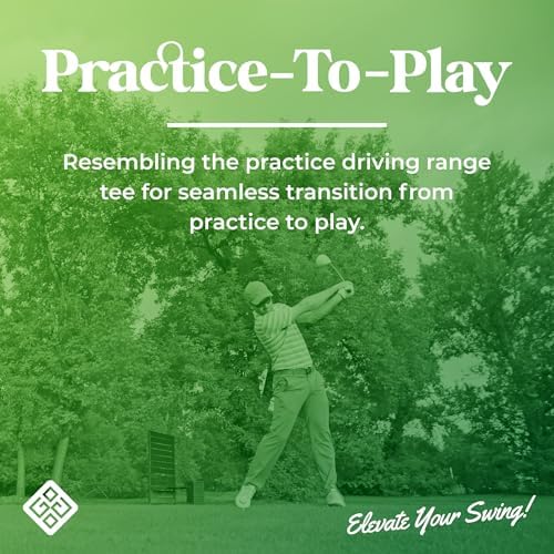 Range Tee with Built-in Cigar Cutter – Adjustable Height Golf Tee, Durable - Image 6