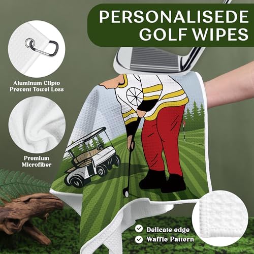 Just Tap It in Funny Golf Towels - Image 3