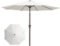 JEAREY 10 ft Outdoor Patio Umbrella w/Tilt and Crank by JEAREYOutdoorsCollection