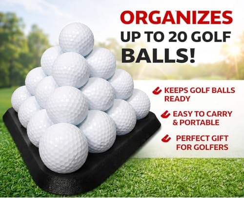 Pyramid Golf Ball Holder Organizer - Image 5