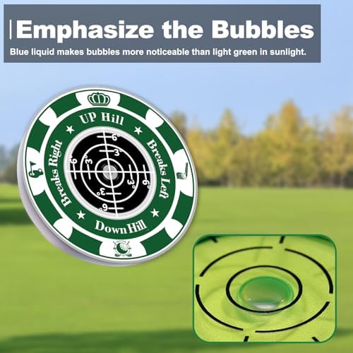 2 Pack Golf Green Reader, Ball Marker - Image 2