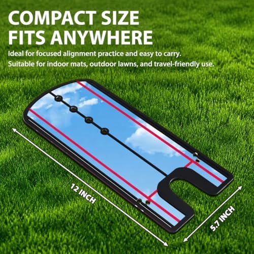 Golf Putting Mirror Training Aid - Image 2