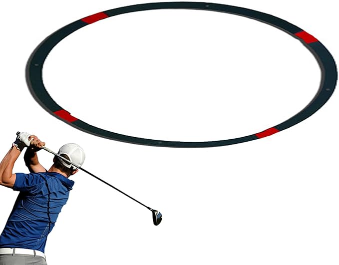Golf Target Rings - Golf Target Circles, Putting and Chipping Practice Rings | Durable Thin Rings for Short Game Training, Portable Foldable Design, Bright Colors for Easy Visibility, Multiple