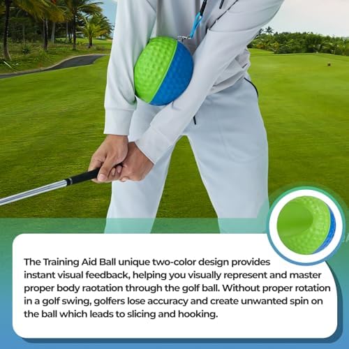 Golf Training Aid Ball for Impact Precision & Consistent Swings - Image 7