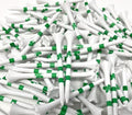 NorthPointe Four Leaf Clover/Shamrock 3 ¼” Plastic Golf Tees by NorthPointeGolfTees